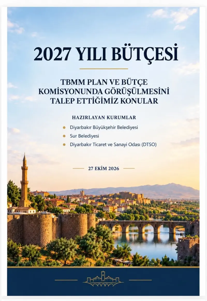 Diyarbakır İçin Hazırlanan Kapsamlı Yatırım Raporu Meclis'e Sunuldu