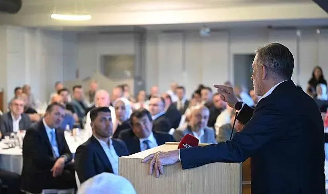 BTSO Başkanı İbrahim Burkay Demirtaş'taki firma sahipleriyle buluştu