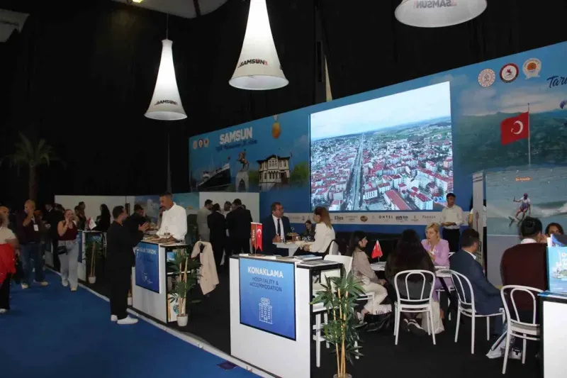 Samsun Tarihi Ve Doğal Değerleriyle Antalya Turizm Fuarı’nda Yer Aldı