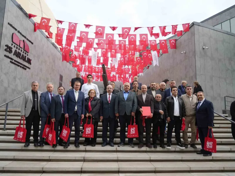 Gaziantepliler Federasyonu Heyetinden Tarihi Müziye Anlamlı Ziyaret