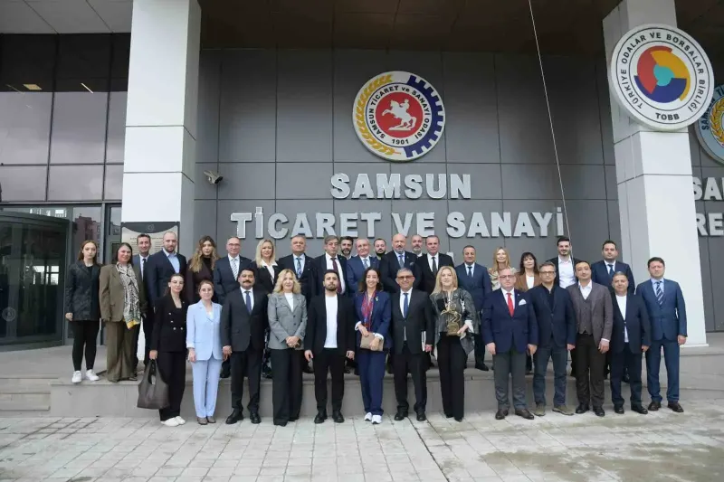 Samsun TSO ve CEO Platformu Heyetinden Yeni Yatırım ve İş Birliği Ziyareti
