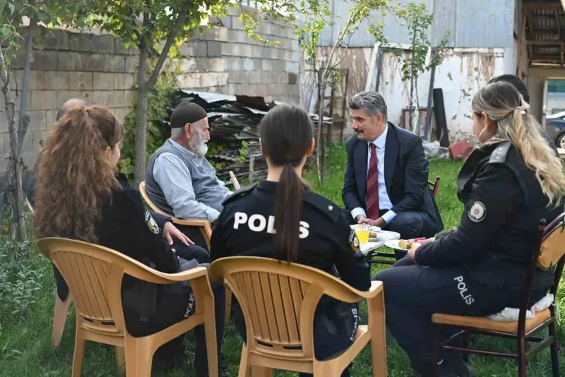 Erzincan Emniyet Müdürü Doköz'den Şehit Ailesine Anlamlı Ziyaret