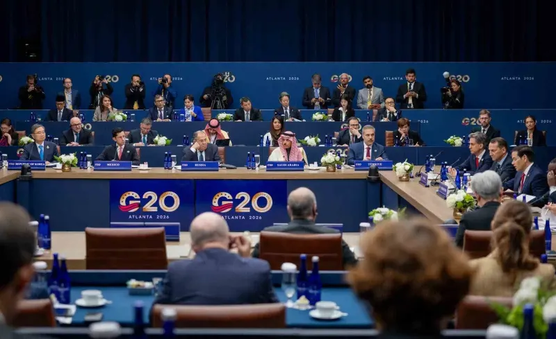 Dışişleri Bakanı Hakan Fidan ABD'deki G20 Toplantısında