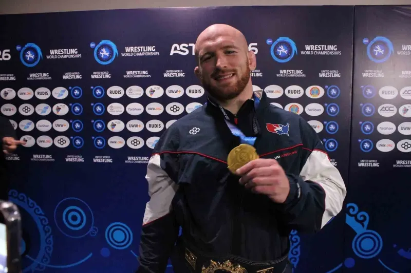 2026 Dünya Güreş Şampiyonası Serbest Stil 97 Kiloda Kyle Snyder Altın Madalya Kazandı