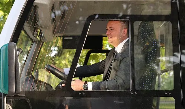 İlk halk otobüsleri Çivril sokaklarında dolaşmaya başladı