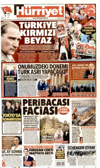 Hürriyet manşeti