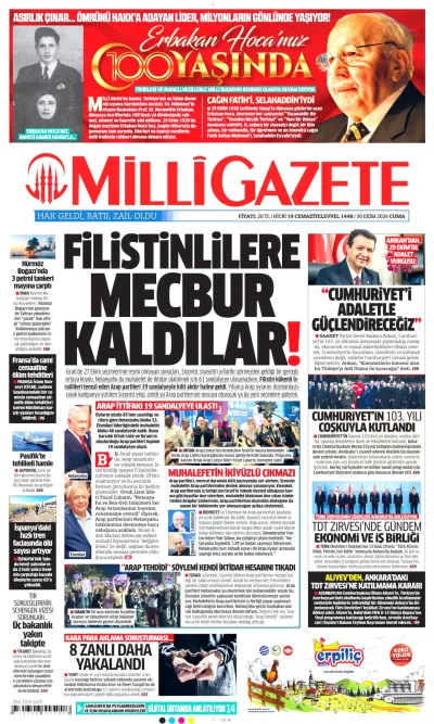 Milli manşeti