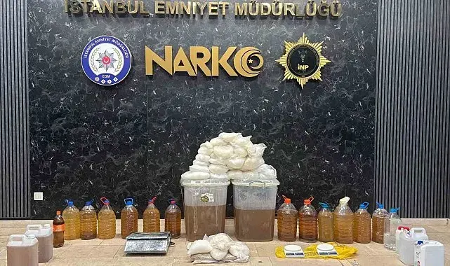 Şişli'de ve Eyüpsultan'da uyuşturucu operasyonu: 187 kilogram uyuşturucu madde ele geçirildi