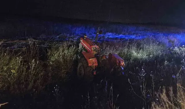 Çorum'da kamyon ile traktör çarpıştı: 1 ölü, 2 yaralı