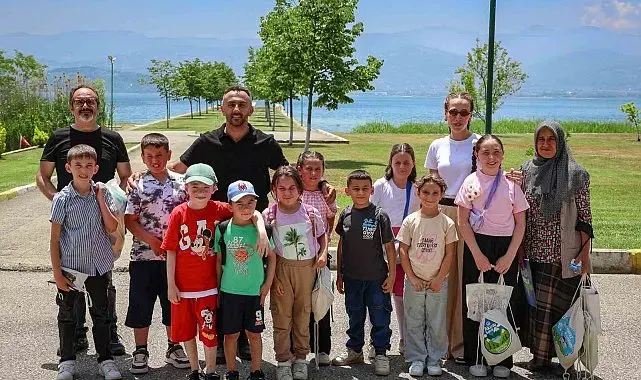 İlkokul öğrenciler Sapanca Gölü'nü ilk kez gördü