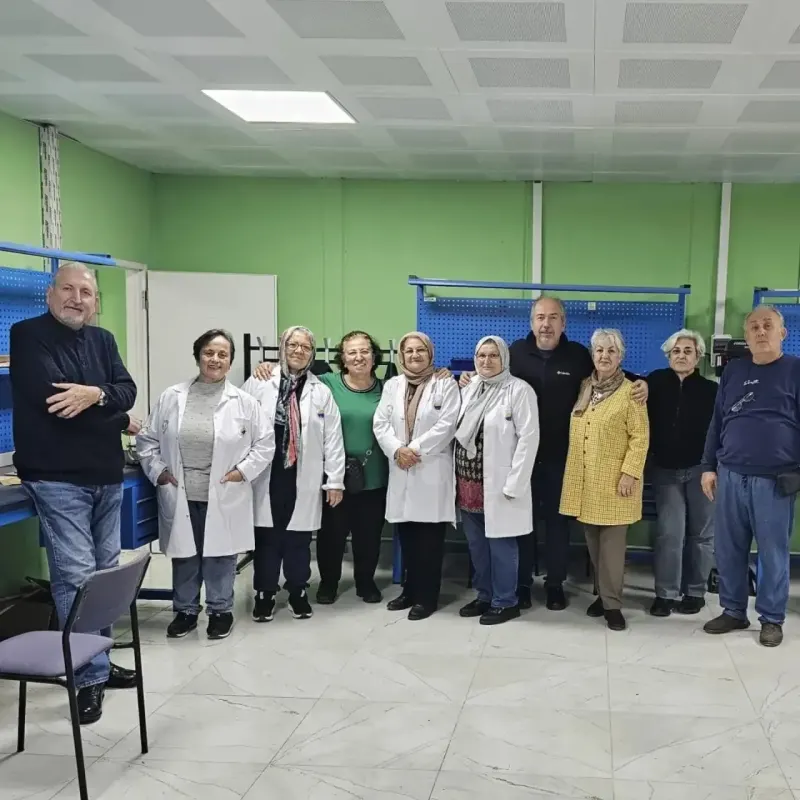Sinop'ta İleri Yaştaki Bireyler Ahşap İşlemeciliği Kursunda Buluştu