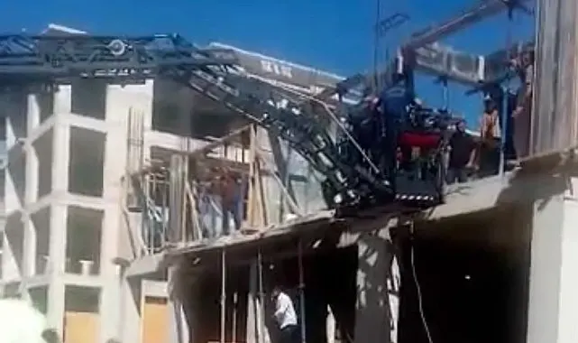 Malatya'da inşaattan düşen işçi yaralandı