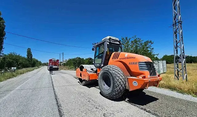 Battalgazi'de asfalt çalışmaları sürüyor