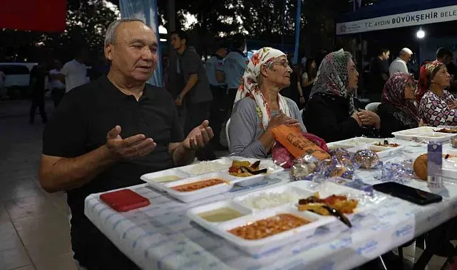 Muharrem ayı iftar sofraları Aydın'da kurulmaya başladı