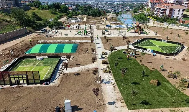 Yeşilyurt Millet Bahçesi'nde sona yaklaşıldı
