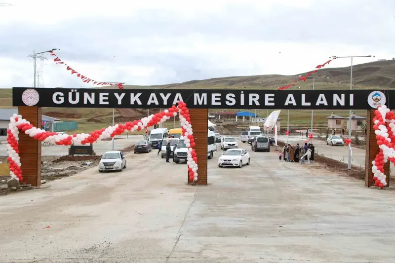 Ağrı Eleşkirt Güneykaya Mesire Alanı Törenle Hizmete Girdi