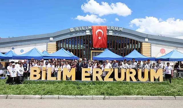 Bilim Fuarları Festivali Erzurum'da büyük bir coşkuyla gerçekleştirildi