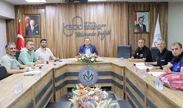 Kütahya'da Afet Risk Yönetimi Koordinasyon Birimi ile İzleme ve Değerlendirme Kurulu oluşturuldu