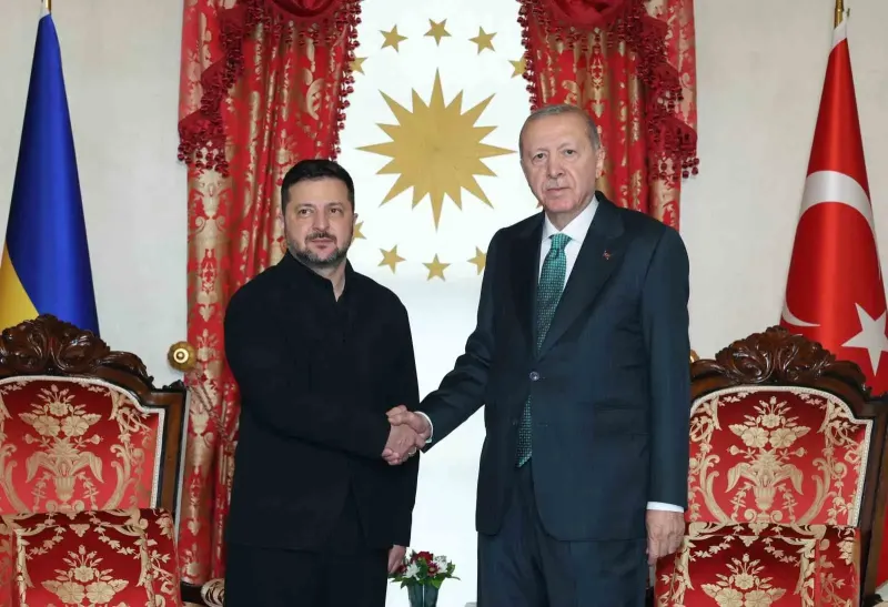 Cumhurbaşkanı Erdoğan, Zelenskiy İle Dolmabahçe'de Bir Araya Geldi