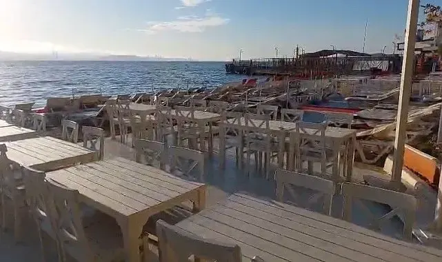 Kınalıada'da kıyı işgali gerginliği: Resmi uyarılara rağmen masa ve sandalyeler yeniden konuldu