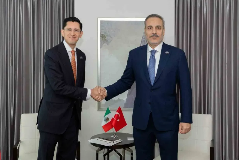 Bakan Hakan Fidan, Meksikalı Mevkidaşı Alvarez İle Atlanta'da Görüştü
