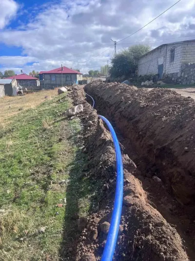 Iğdır Tuzluca İçin Altyapı Hamlesi: Köy Su Hatları Yenilendi