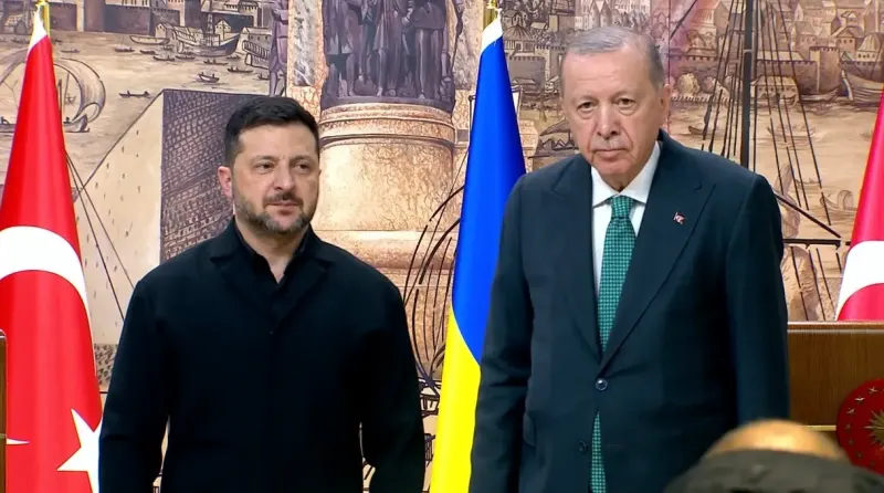 Zelenskiy Ve Erdoğan İstanbul'da Bir Araya Geldi