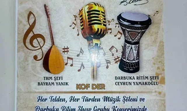 KOF-DER'den müzik şölenine davet