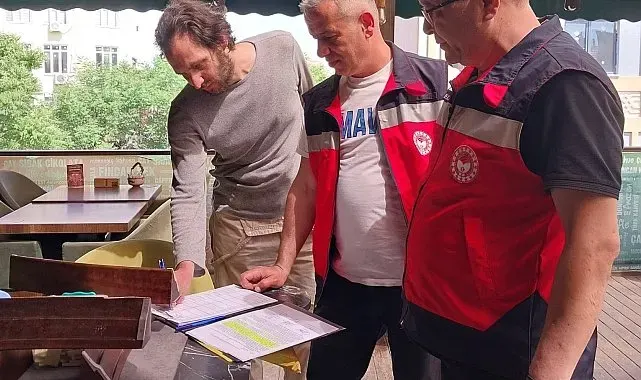 Tavşanlı'da nargile kafelere yönelik denetimler sürüyor