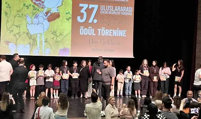 GKV'li minik ressamlardan uluslararası sanat zaferi