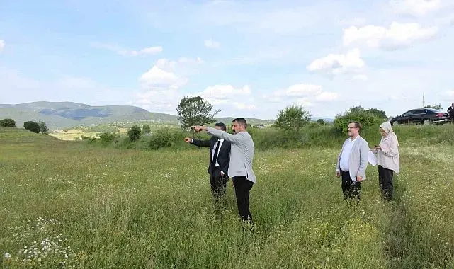Saraydüzü'nde kurulacak çeltik kurutma tesisi için çalışmalar başladı