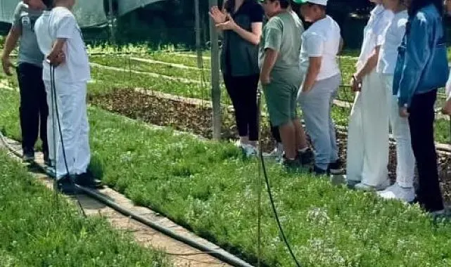Elazığ'da öğrenciler doğayla buluştu