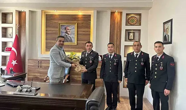 Kaymakam Dalak'tan jandarmaya tebrik ve teşekkür