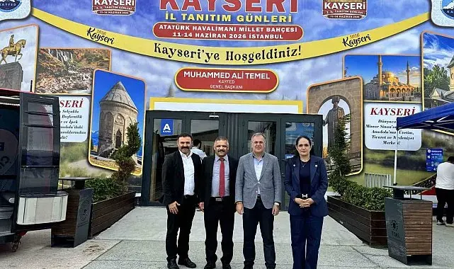 Başkan Özdoğan: "Hacılar'ımızın değerlerine İstanbul'da yoğun ilgi gösterildi"