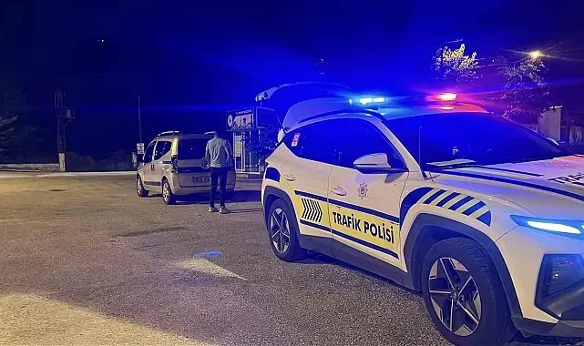 Alkollü yakalanan sürücü 'alkollü değilim' diyerek kendini savundu