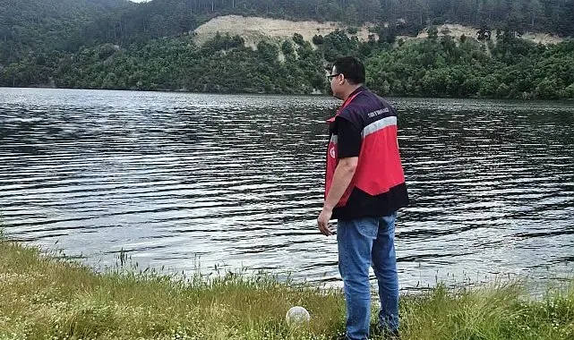 Hisarcık'ta su ürünleri avcılığı denetimleri sürüyor