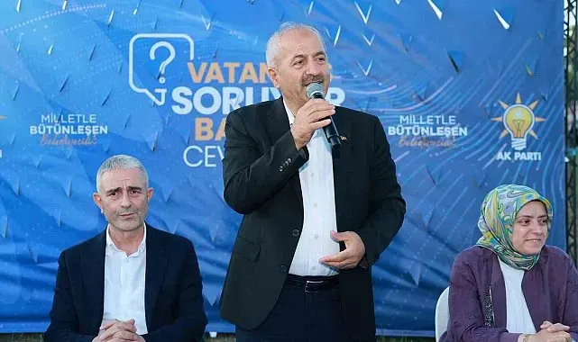 Gebze'de vatandaşlar sorularını doğrudan başkana iletti