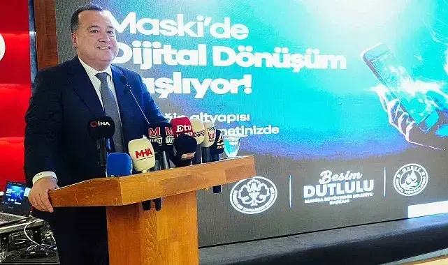 Teknolojik dönüşümle MASKİ'de altyapı verimliliği ve hizmet hızı artıyor