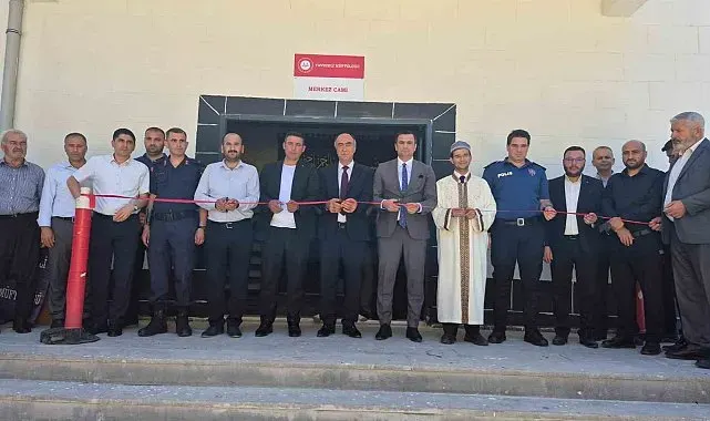 Yavuzeli Merkez Camii Cuma namazıyla ibadete açıldı