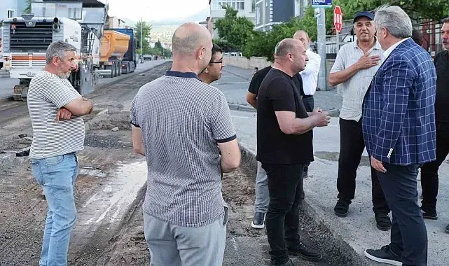 Osmanlı mahallesinin yolları ve çehresi yenileniyor