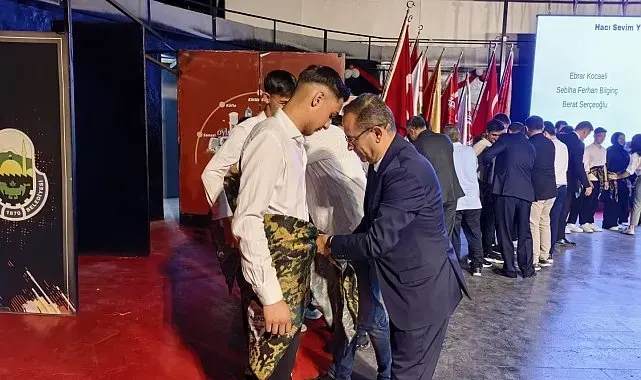 1100 yıl önceki gelenekle mezun oldular