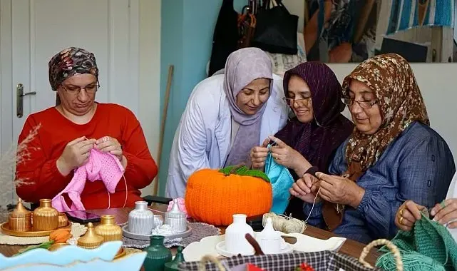 Yeşilyurt Mesleki Eğitim ve Yaşam Merkezi'nde üretim ve öğrenme bir arada