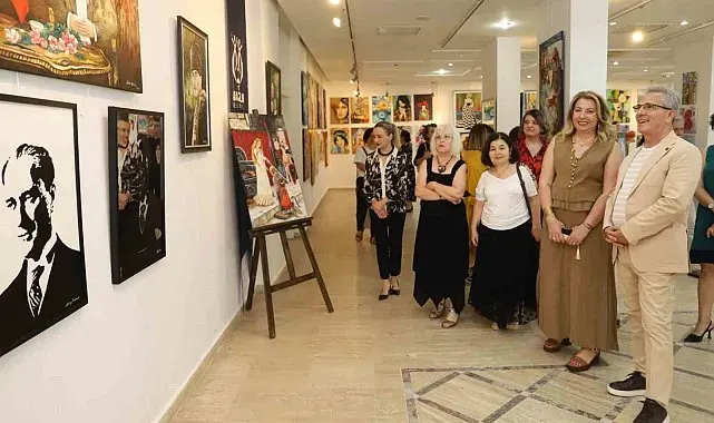 Nazilli'de yağlı boya resim sergisi açıldı
