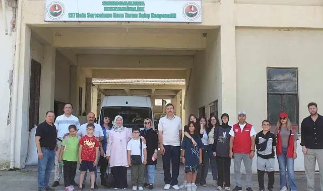 Öğrenciler, ipek böceğinin üretimine kazandırılma sürecini keşfetti