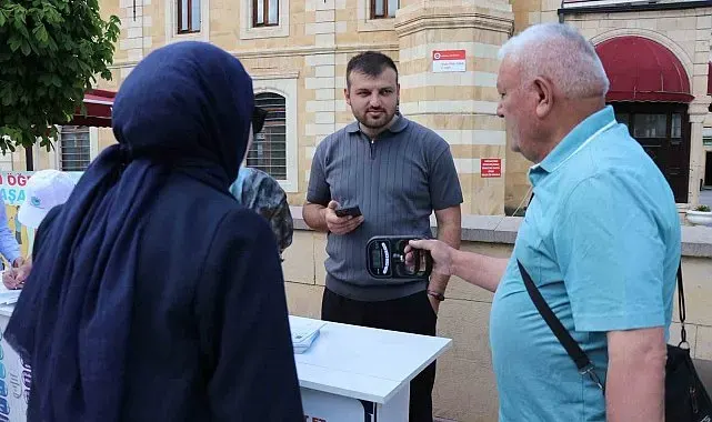 Bayburt'ta vatandaşlara hareket yaşı testi yapıldı