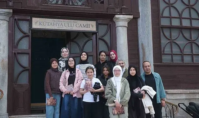 Kütahya'da çocuklar vakıf kültürünü tarihi mekânlarda öğrendi