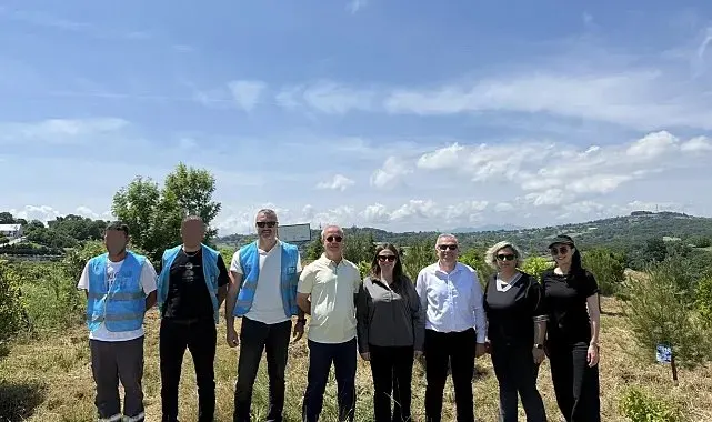 Sinop'ta ceza infaz personellerinden geleceğe yeşil miras