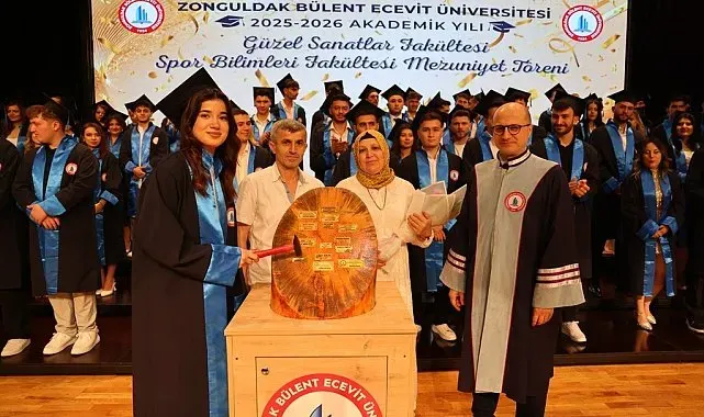 BEUN'da mezuniyet sevinci; Güzel Sanatlar ve Spor Bilimleri Fakülteleri yeni mezunlarını verdi