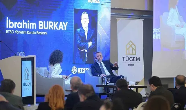 BTSO Yönetim Kurulu Başkanı Burkay TÜGEM Bursa üyeleriyle buluştu