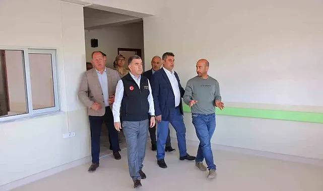 Engelsiz Yaşam Merkezinde tadilat sonrası inceleme yapıldı